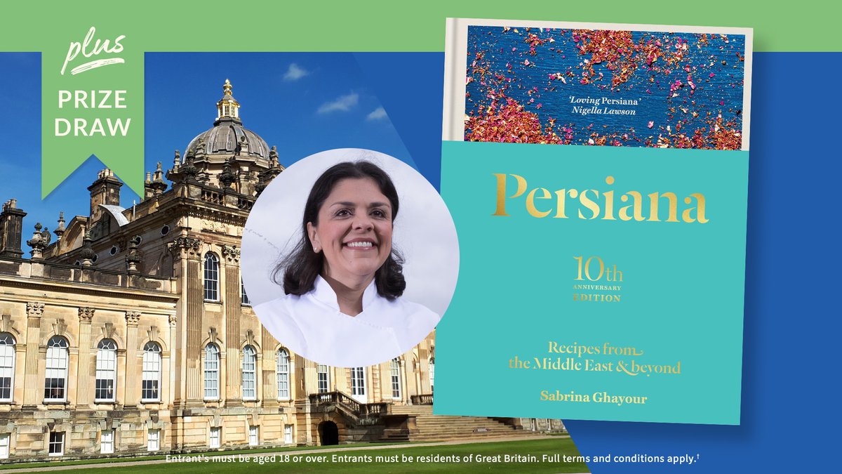 @canopyandstars @JamesSmith1830 @MattGaw @HoJay92 A true treat for gourmands in our Plus Prize Draw for Persiana by @SabrinaGhayour, where you could win a pair of tickets to her Persiana Supper Club at Castle Howard, including travel and an overnight stay at The Old Lodge in Malton: bit.ly/4aA9Q3A
