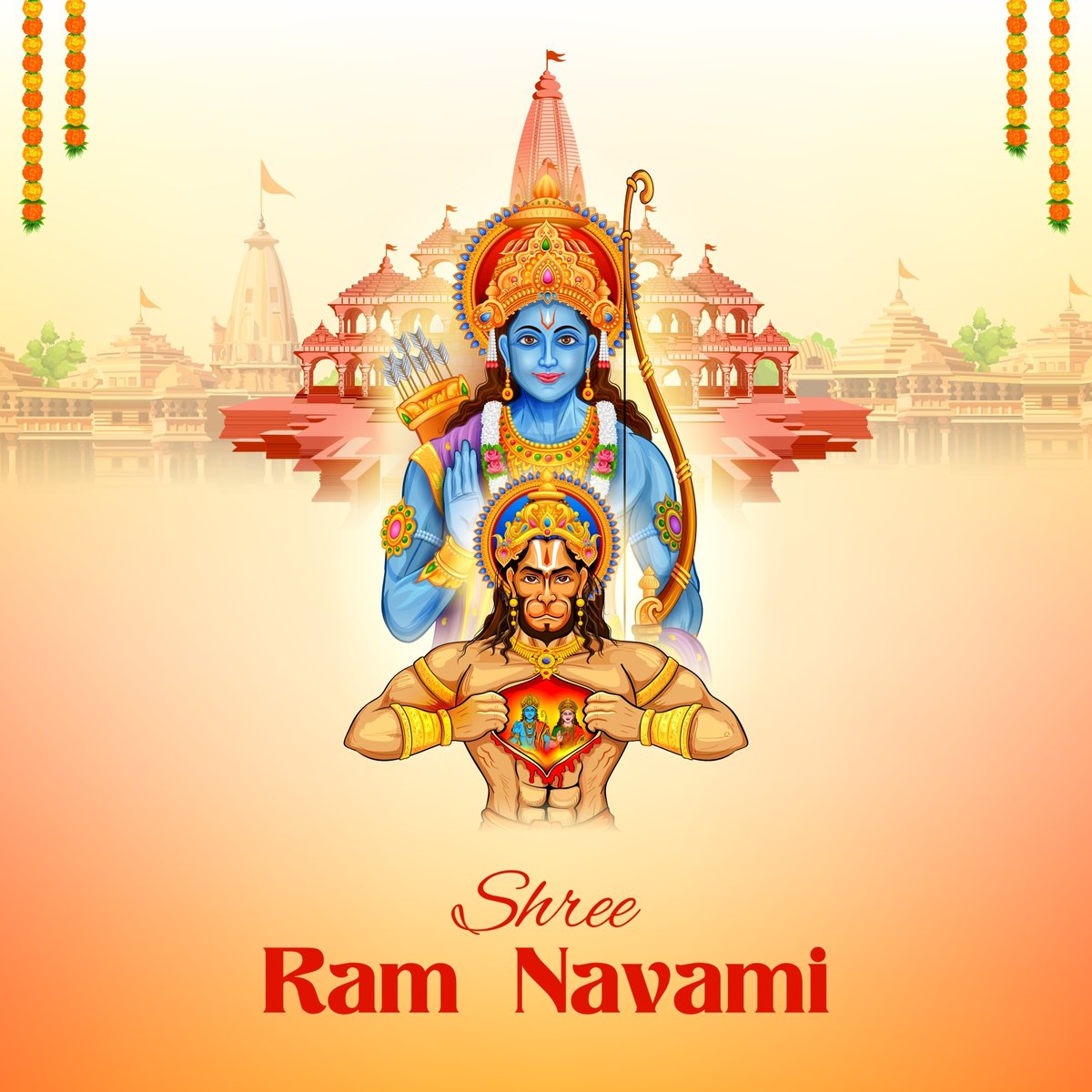 Happy Ram Navami to you all. 🙏❤️