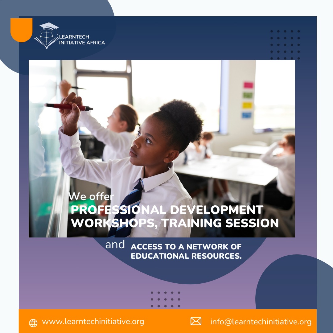 learntechafrica's tweet photo. These and more are what we are committed to doing.
Revolutionizing education in Africa through AI and XR technologies.
Partner with us today!
#learntechafrica #edtech #xrtechnologies #aitools #educators #teachers #africaeducators https://t.co/3c21fe117R