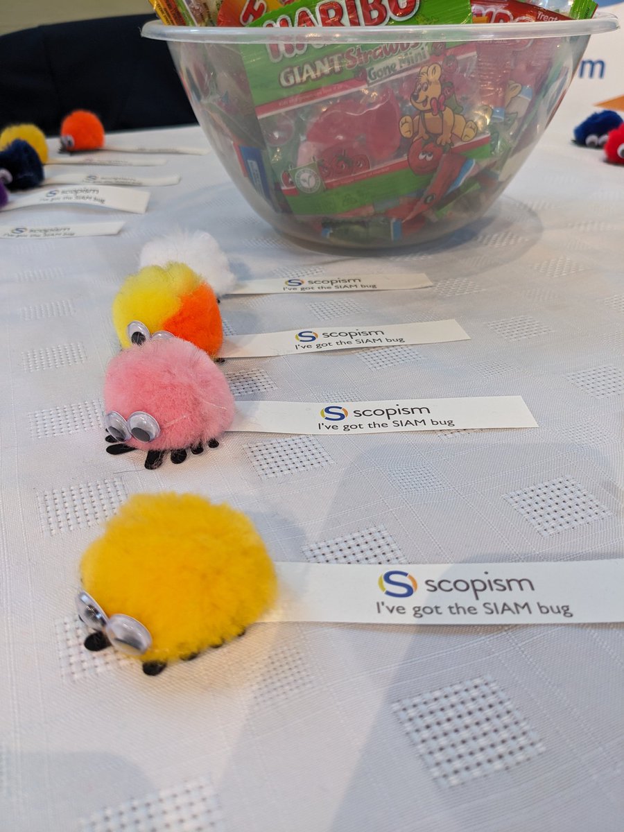 What bugs you about #SIAM? Stop by the @scopismnews stand at #srvision24 and find out how we can support you