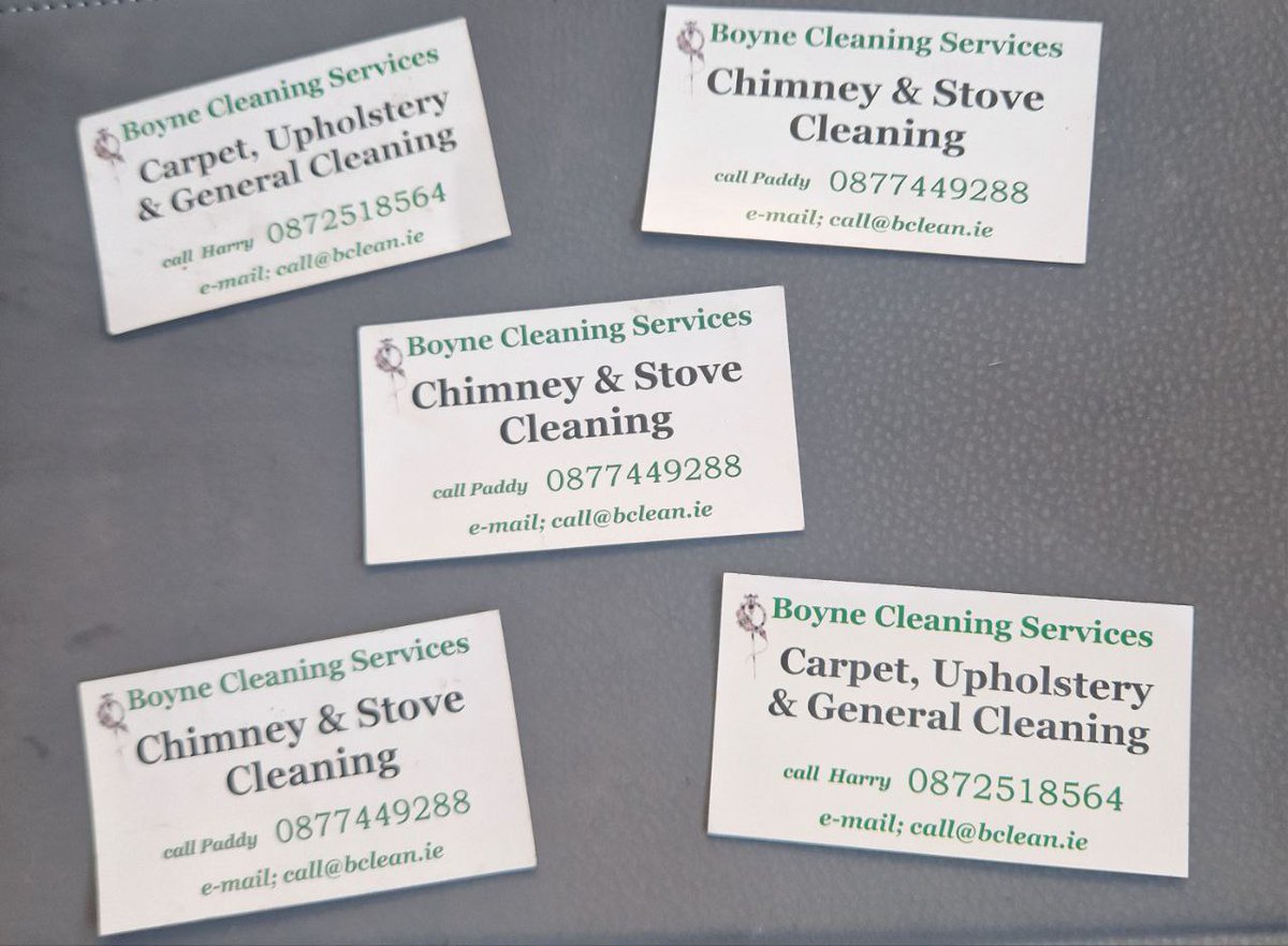 COUNTY MEATH GROUP

BOYNE CLEANING SERVICES - Joined The Group. They are self advertised in the Shops / Business section.

The Meath Group is Free To Join & Use. 

#MeathCounty - #Boyne - #MeathCountyGroup - #Navan - #Kells - #Trim - #CountyMeath - #Meath