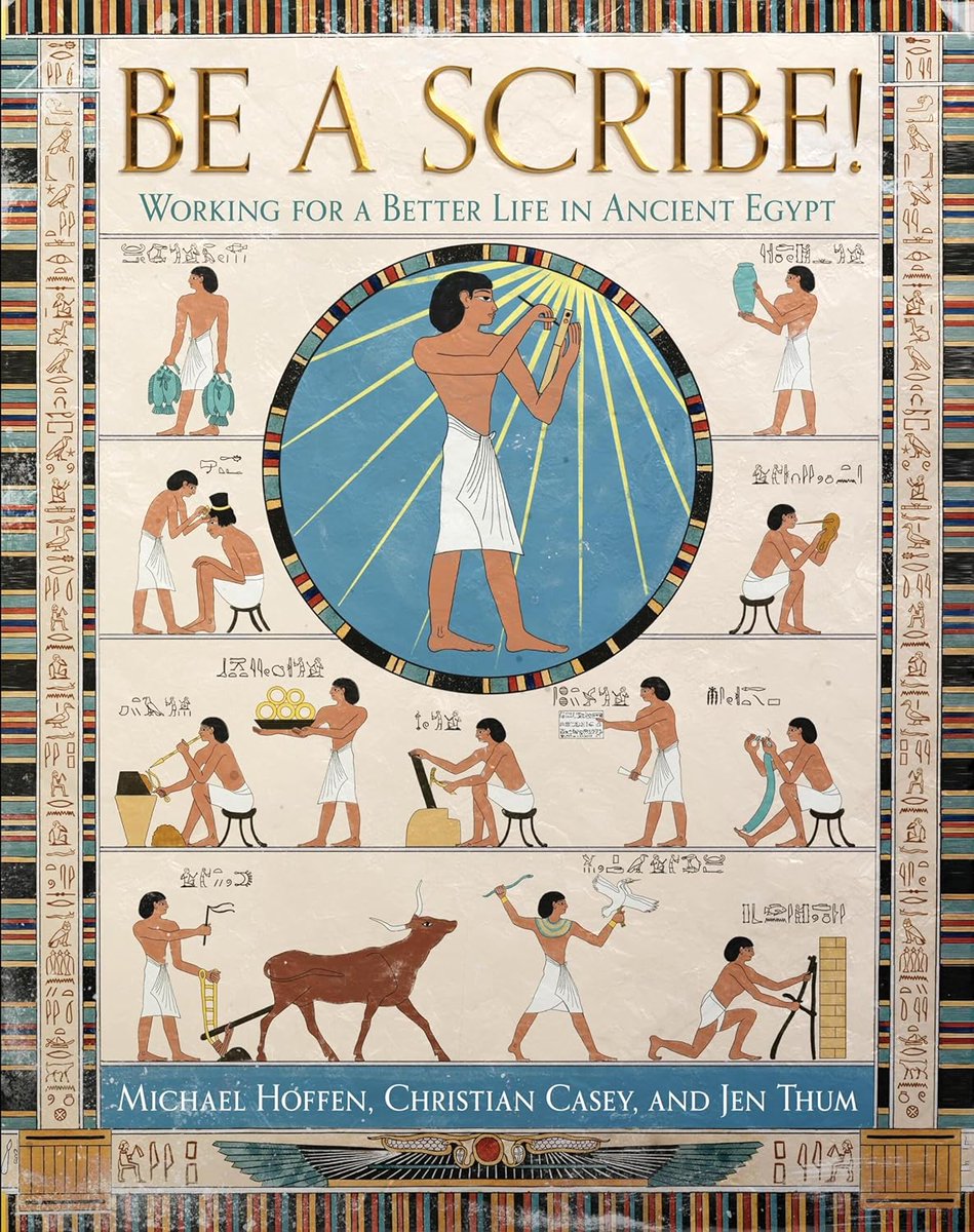 PNorfolk_BookRe's tweet photo. Don’t miss #BeAScribe! a vibrant & richly detailed account of life in Ancient Egypt written by brilliant teen debut author @michaelthescribe & co-authors @osarnachthis & @egyptolojen @CallawayMedias @Sally_PR https://t.co/ZXYUFT3msC https://t.co/Rk5l4YFfI3