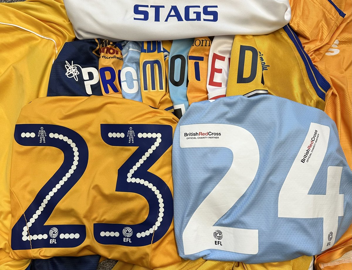 What a night last night. @mansfieldtownfc promoted 💛💙🆙