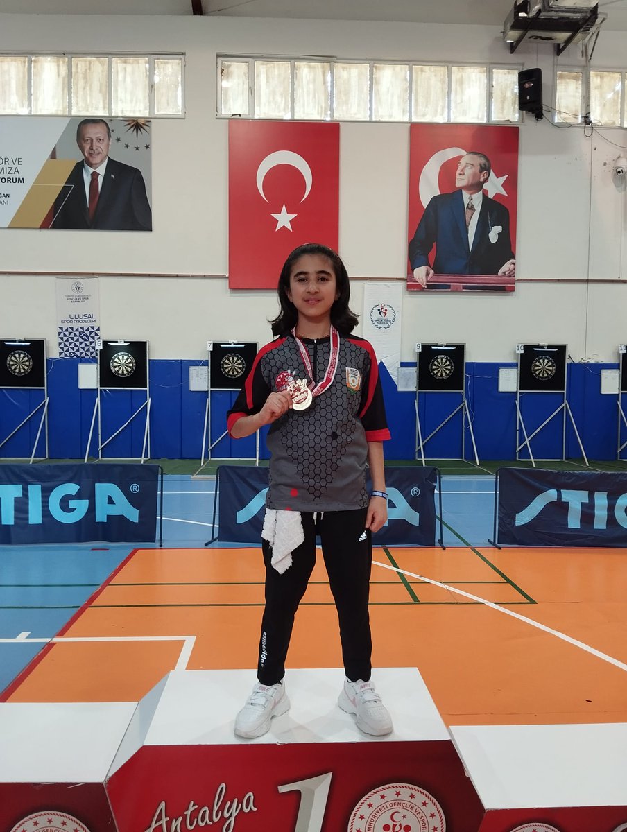 2023-2024 Sezonu 5. Ayak Antalya / Kemer Türkiye Dart Şampiyonası'nda minikler kategorisinde sporcumuz Ayşegül Demir Türkiye birincisi oldu.

Tebrik ediyoruz.