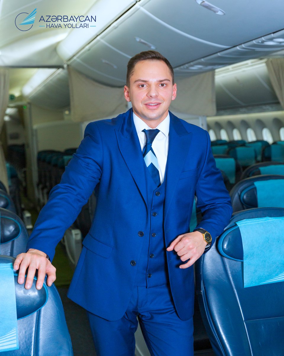 Sərnişinləri qarşılamağa hazır! 😎 Təyyarə bələdçisi olmaq üçün indi müraciət edin ➡️ bit.ly/azalfavacancy ✈️ Ready to welcome passengers! Apply to become a flight attendant: bit.ly/azalfavacancy #AZAL #AzerbaijanAirlines #flyAZAL