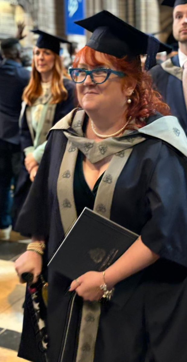 So this happened, thank you so much to all at @LJMUNursing for all the help, the shoulders to cry on and the infinite wisdom and skills you have taught me with. You are fantastic. There are too many to name individually but you know I am eternally grateful for your support 💙
