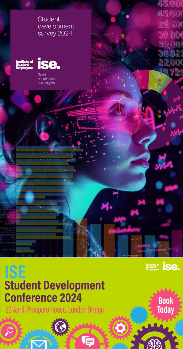 The annual ISE Student Development Survey launches next week at #ISEdev24!

Gain a first-look at the insights into the changing world of #studentdevelopment delivered by ISE's @GeorgiaGreer as she kicks off the conference with the report.

Register today⬇️
ise.org.uk/events/EventDe…