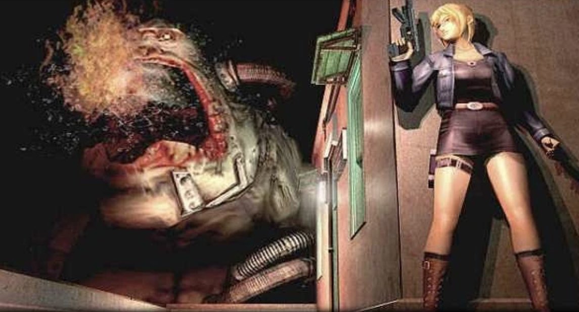 old_video_games's tweet photo. اسم اللعبة : Parasite Eve 2
المطور والناشر : Square
النظام : PS1
تاريخ الاصدار : ١٩٩٩م 

نبذه عن اللعبة :
بعد ثلاث سنوات من احداث الجزء الاول تم ارسال (آيا ) التي تعمل في مكتب التحقيقات الفيدرالي الى مركز تسوق في لوس انجلوس وذلك لوجود تقارير عن مشاهدة وحوش .

بعدها تنطلق مغامرتها في عدة مناطق منها بلدة درايفيلد بولاية نيفادا ، وكذلك ملجأ يستخدم لانشاء وحوش تكون بديلة للانسان . 

تلقت اللعبة مراجعات جيده من قبل نقاد الالعاب .