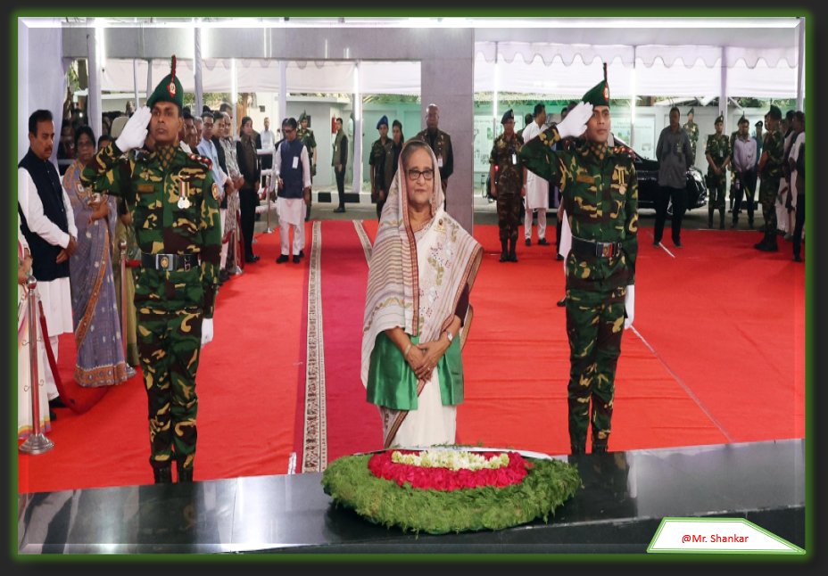 HPM pays homage to Bangabandhu on his birth anniversary.
#sheikhhasinaspeech #ARMY #Bangladesh #homage