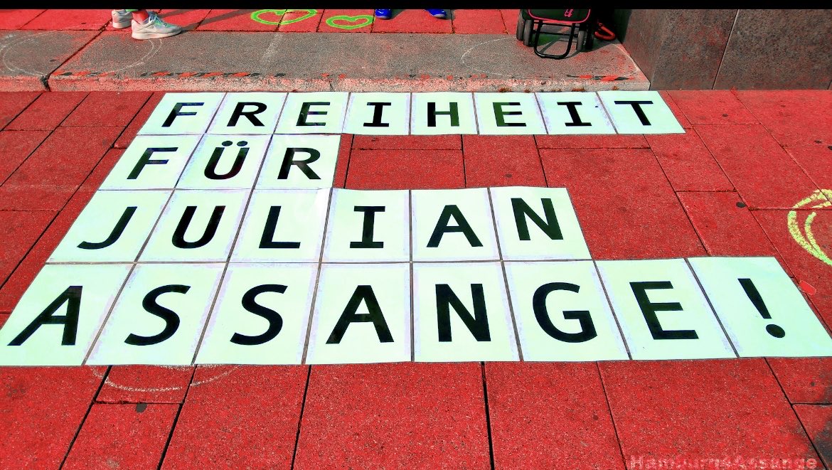 HEUTE!
17:00-19:00 Uhr
Goetheplatz (Nähe Ikea HH-Altona)
#FreeAssangeNOW
#FreeAssange2024
#FreeAssange