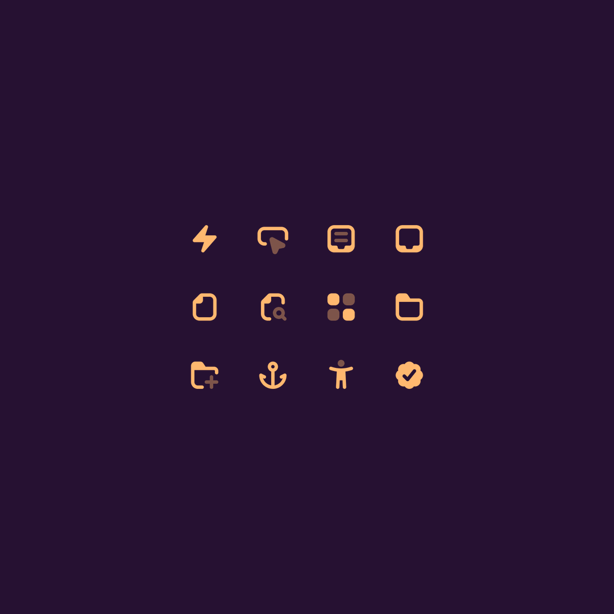 A first look at Nucleo Micro Bold! It's a new icon family featuring: - bold 2px stroke - 16px live area - rounded shapes 🔜 @nucleoapp