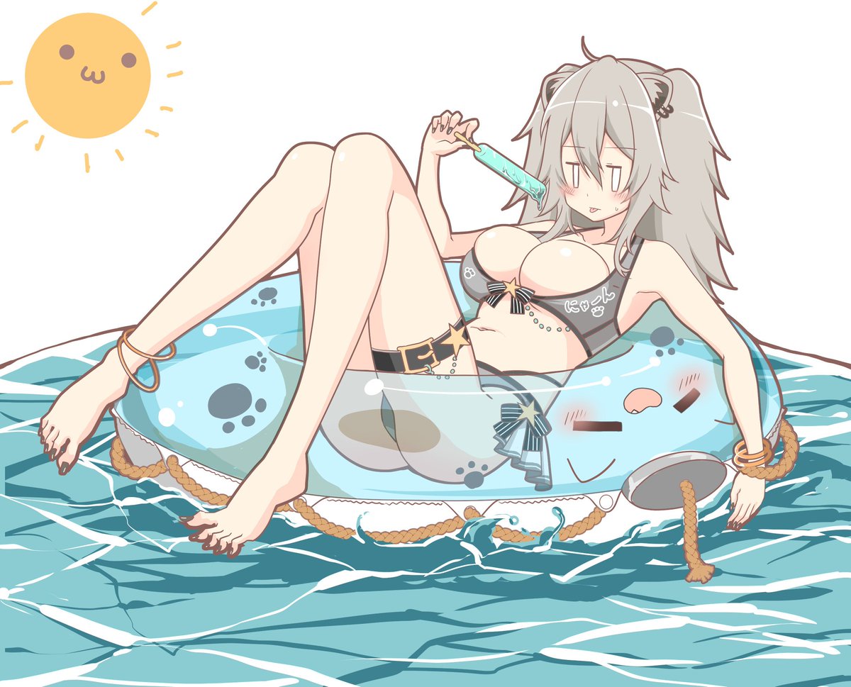 #気温が高いので気が早いが水着絵が見たい