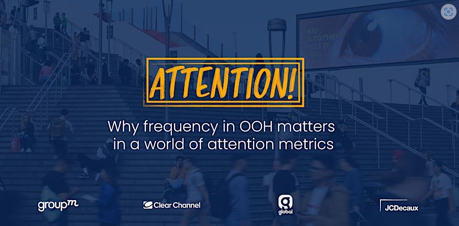 How do attention & frequency matter maximise effectiveness of #OOH? All will be revealed in the Attention! webinar, sharing new research on just how big a difference they make to results. Check out the details on Eventbrite: bit.ly/4aUrZsM ⚠️@GroupMWorldwide