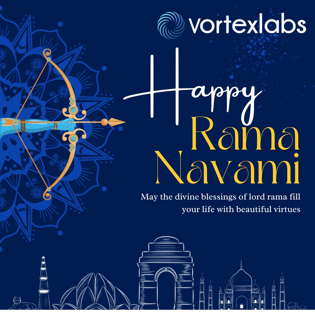 🌟 Celebrating the auspicious occasion of Ram Navami with blessings of joy and prosperity. 🙏 #RamNavami  #BlessingsOfRama