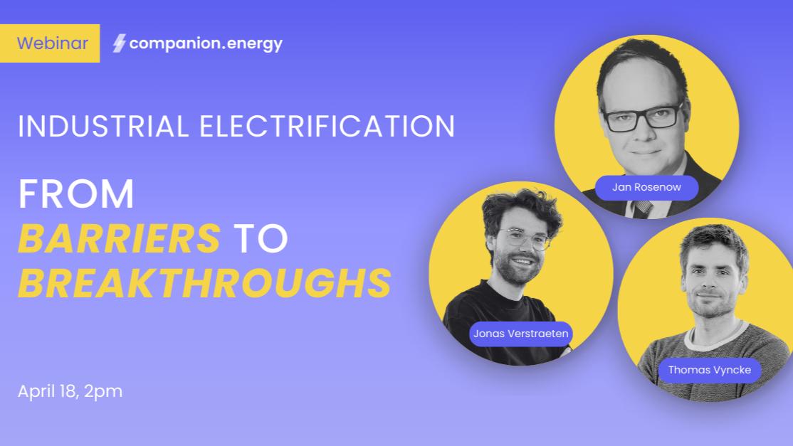 Industry is often classified as a “hard to abate” sector. Electrification is a critical pathway to a decarbonised industrial sector. But how to overcome barriers blocking industrial electrification? Join this webinar tomorrow and find out more. 👇 linkedin.com/events/7178089…