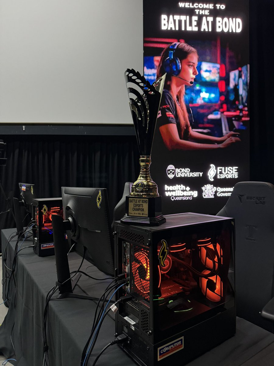 The FUSE Cup - International School Esports Comps (@thefusecup) on Twitter photo Some BTS shots from our dayโฆ Battle At Bond comp is this Saturday.
Come along to <a href="/BondUniversity/">Bond University</a>, check out some esports, learn about your digital wellbeing and win a PS5!
Free tickets - lnkd.in/gx_A3ap3
Huge thanks to <a href="/CompAllianceAus/">Computer Alliance</a> <a href="/HP/">HP</a> <a href="/HyperXAnz/">HyperX ANZ</a> <a href="/KidsHelplineAU/">Kids Helpline</a> Some BTS shots from our dayโฆ Battle At Bond comp is this Saturday.
Come along to <a href="/BondUniversity/">Bond University</a>, check out some esports, learn about your digital wellbeing and win a PS5!
Free tickets - lnkd.in/gx_A3ap3
Huge thanks to <a href="/CompAllianceAus/">Computer Alliance</a> <a href="/HP/">HP</a> <a href="/HyperXAnz/">HyperX ANZ</a> <a href="/KidsHelplineAU/">Kids Helpline</a>