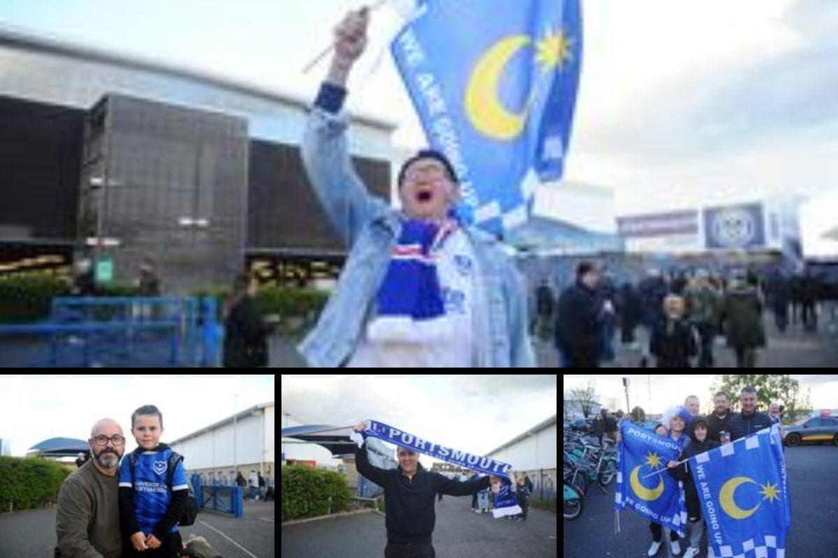 Picture perfect scenes as excited fans head to Fratton Park for crunch match portsmouth.co.uk/sport/football…