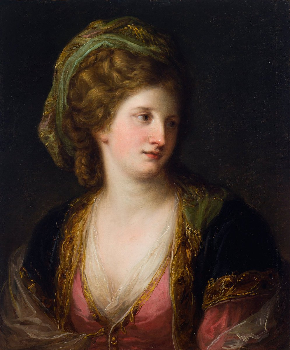 'Woman in Turkish Dress'
{1767}
By ~ Angelica Kauffmann