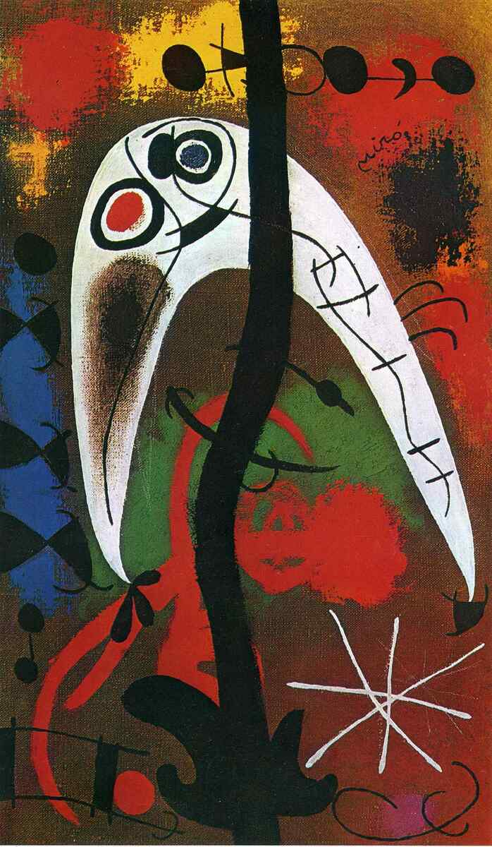 Woman and Bird in the Night wikiart.org/en/joan-miro/n…