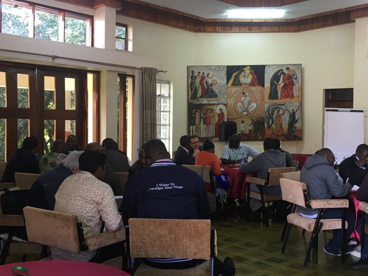 Today we begin a Safeguarding Workshop with 48 Religious Superiors and their partners in ministry. Grateful to the Mary Ward Centre for their continued hospitality. #CommittedToSafeguarding and working together to create #aSaferChurch