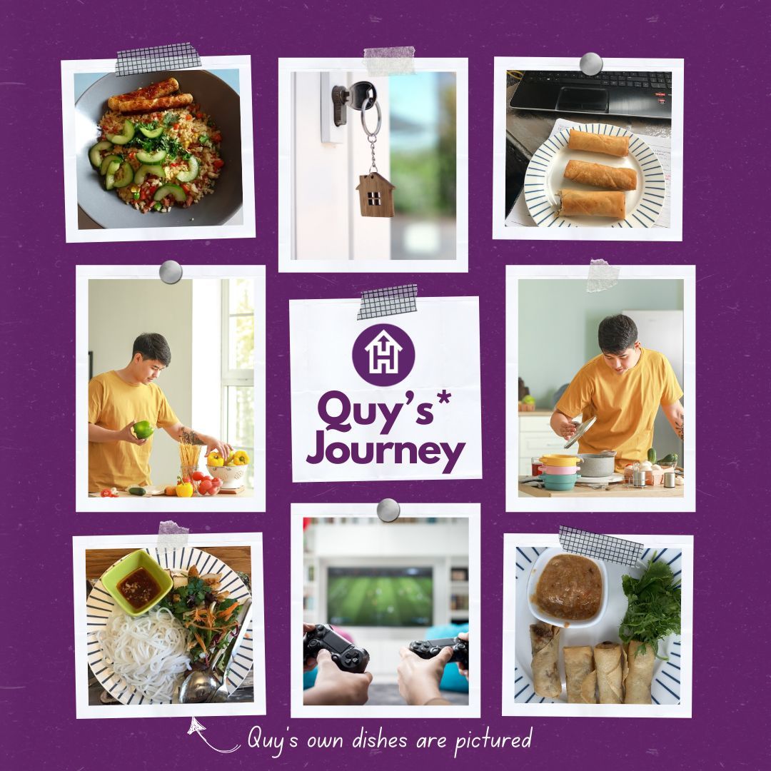 Quy's Journey! 🌟 We often struggle to find hosts for male survivors of slavery facing #homelessness. Quy* had a dream of opening a restaurant and practiced cooking delicious dishes for his #hosts. Could you offer your spare room to a man like Quy?: buff.ly/3dMUr7Z
