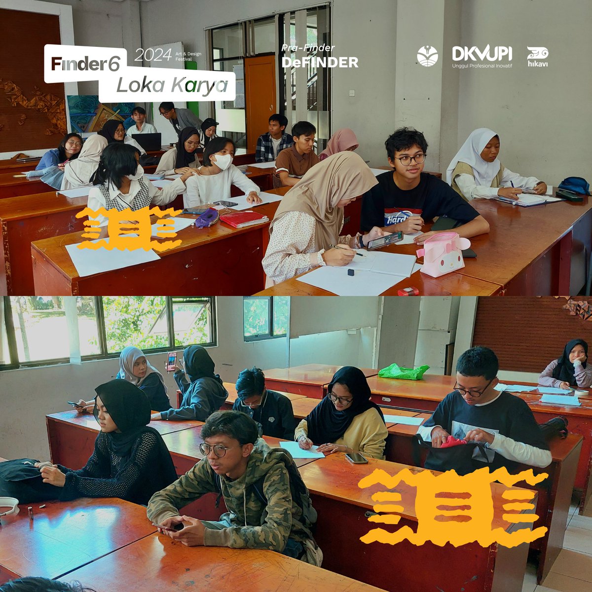 finder_dkv's tweet photo. Tabik Tuan dan Puan✋🏼

Berlalu sudah rangkaian acara praFinder Pusaka 2024, semoga menjadi manfaat bagi teman2 semua. Kita bertemu kembali di acara puncak, Finder Pusaka 2024

Finder 6
2024

#finderdkvupi #finder6 #pusaka #finder6pusaka #Nusantarahariini #NeoIndonesia https://t.co/VhIgUxHCDR