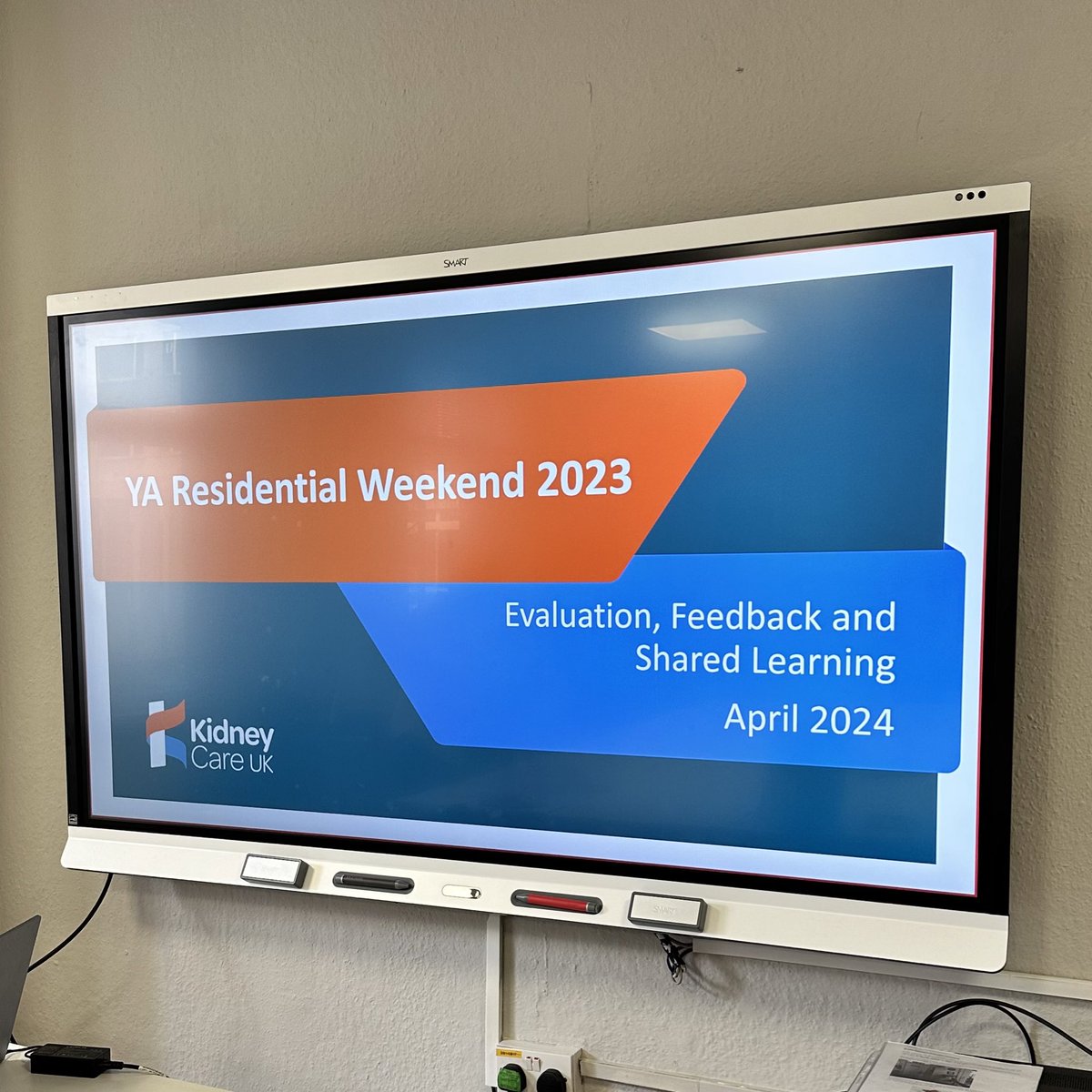 It’s nearly that time again! Getting ready for our evaluation meeting of the 2023 YA residential weekend and starting on planning for 2024! 🤩 @kidneycareuk @MountCookCentre