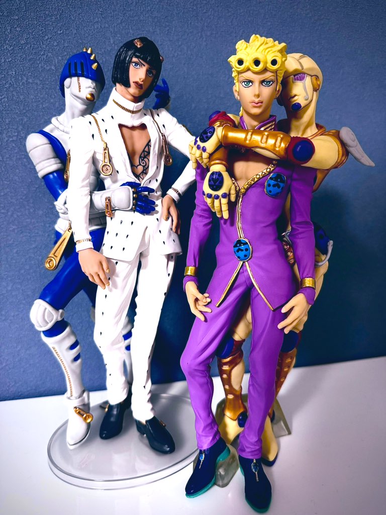 ジョルノとブチャラティのフィギュアｯｯ！
ディ・モールト良いぞｯｯ！