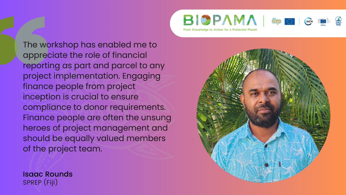 Through innovative tools, knowledge sharing, and capacity building, the EU-funded #BIOPAMA programme is fostering collaboration among governments, conservationists, and local communities in the #Oceania region through @IUCN_Oceania Read some testimonials! 🗣️ 🌏🌿🌊🦎🐟