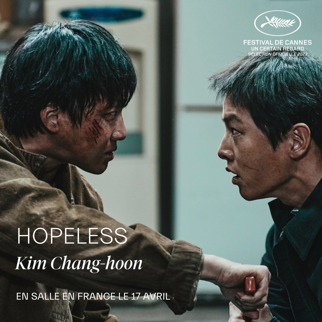 Dans son premier long métrage, #Hopeless, Kim Chang-hoon signe le parcours initiatique d'un jeune homme entraîné dans une spirale de violence. Sélectionné à #UnCertainRegard au Festival de #Cannes2023, le réalisateur sud-coréen s’approprie les codes du film noir pour dénoncer la…