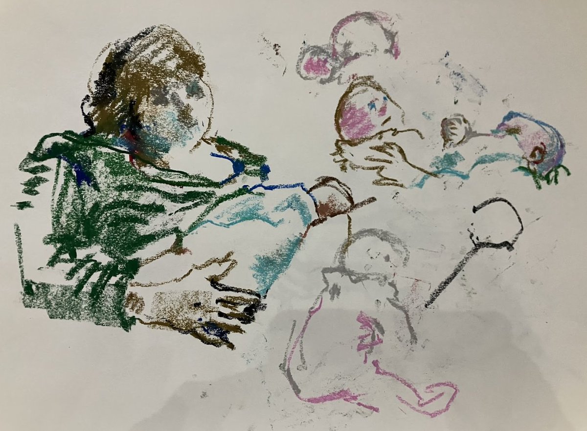 Portraits workshop: ‘Mum & Baby’ & the 'Female Portrait'. 18th May - Half-day or whole day. Lots of guidance around #drawing, #painting, colour mixing & using #pastels. All abilities. Materials provided. eventbrite.co.uk/e/879386688257...  #portraitpainting #womenonly #artworkshop