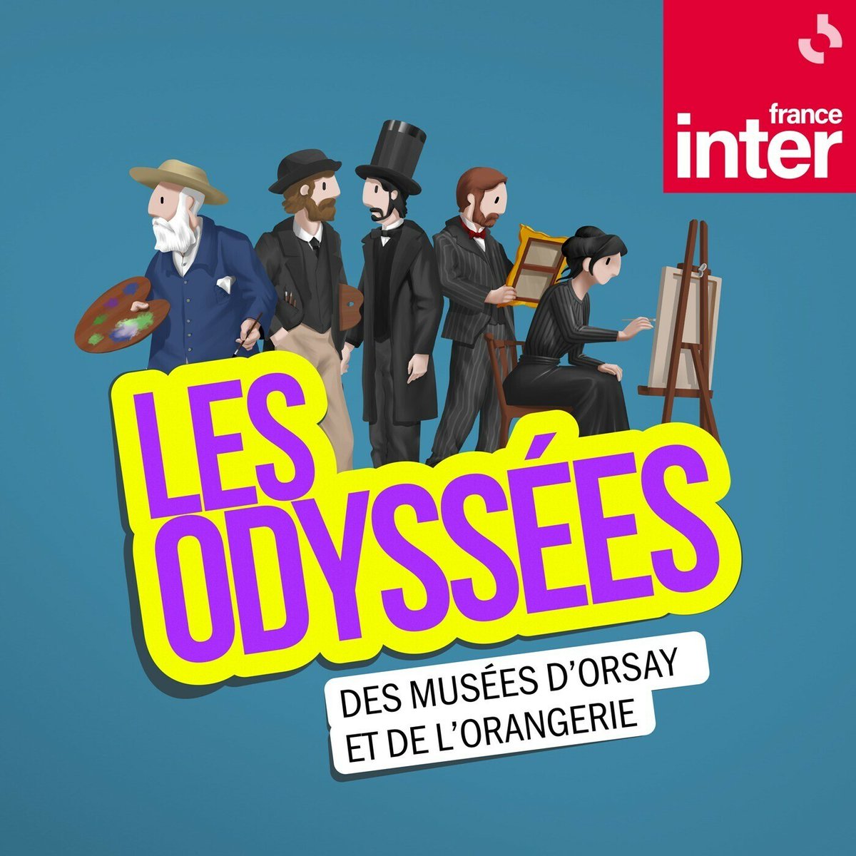 Les #Odyssées de @MuseeOrsay et @MuseeOrangerie : 5 nouveaux épisodes pour faire découvrir l'impressionisme et quelques grandes figures du mouvement aux petits (comme aux grands) Un #podcast à écouter en famille ! 👏 @laurettegb ➡️ l.franceinter.fr/X6Q