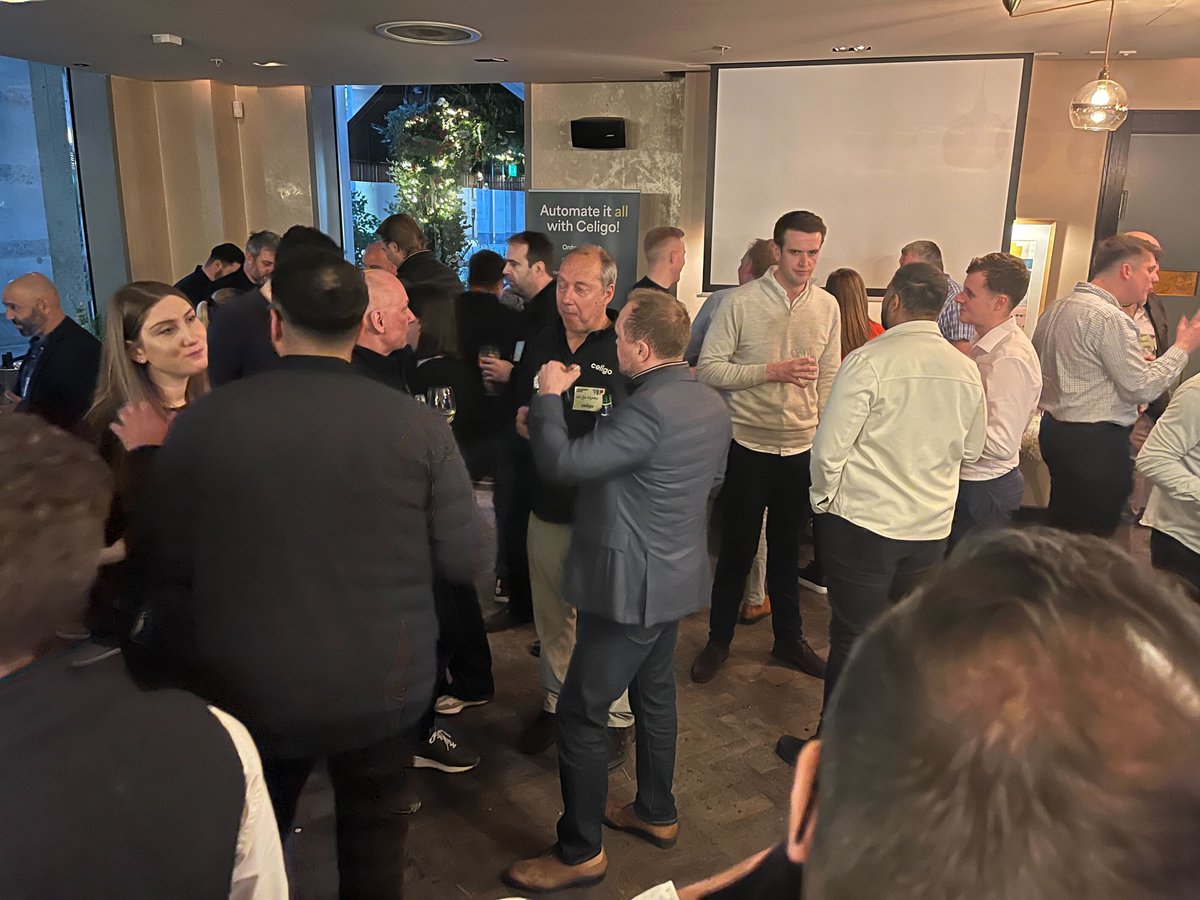 The Celigo team had a great night in London kicking off #SuiteConnect. Stop by our lounge today (near the meals/coffee area) to see how we can help you integrate all your apps with NetSuite.