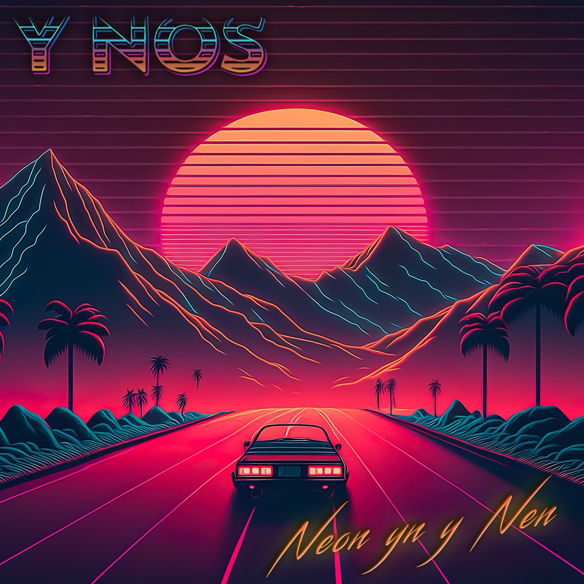 TIWNmedia's tweet photo. OUT NOW!

The much anticipated debut album from @Y_Nos_Band is finally here! 

Are you prepared to step into the shadows? To peek behind the black veil andbeyond the darkness?

Then stream & download 'Neon Yn Y Nen' NOW! 

Don't forget to follow, like & share!

Mae Y Nos wedi cyhoeddi bydd yr albwm cyntaf hir-ddisgwyliedig, Neon yny Nen, ar gael ar y platfformau ffrydio arferol o Ebrill 17. Wedi’i recordiodros gyfnod o ddeunaw mis mae’r albwm yn trafod amrywiaeth eang othemâu drwy brism Synthwave electronig.

@pystpyst