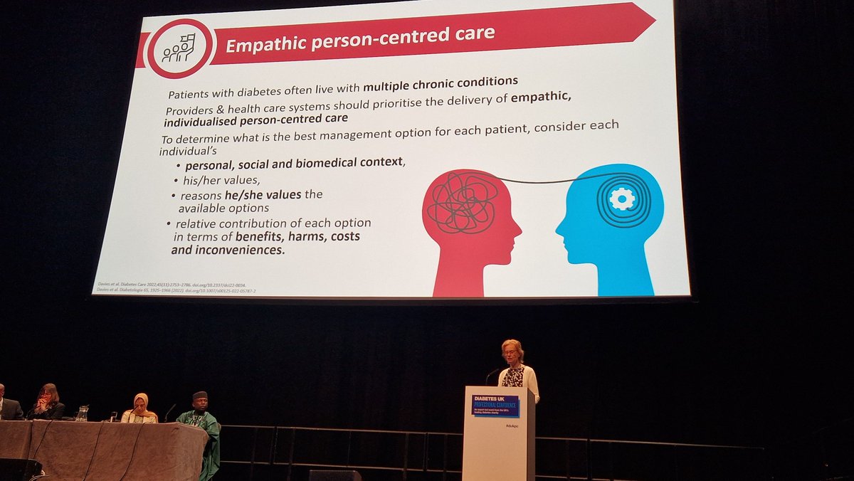 @profmjdavies highlighting the importance of empathic, person centred care #dukpc
@DiabetesUK @kamleshkhunti