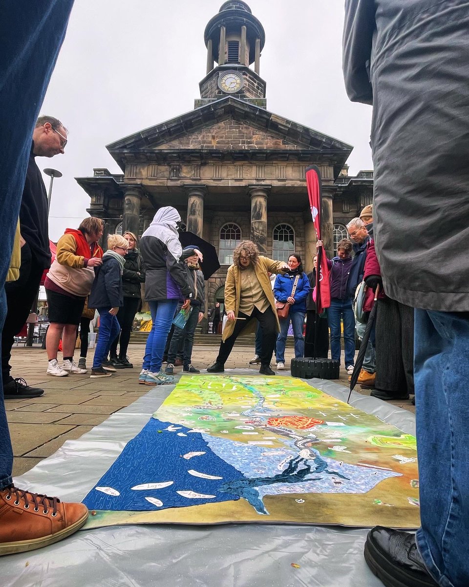 lancasterarts's tweet photo. We had a wonderful start to the River Tours: The Lune tour in Tebay, Lancaster, Kirkby Londsale &amp; Halton last weekend &amp; we're back in #Sedbergh, #Arkholme, #GlassonDock &amp; #SunderlandPoint this weekend! Details: https://t.co/QxJy2Ox2sk https://t.co/YbOFvrXDWh