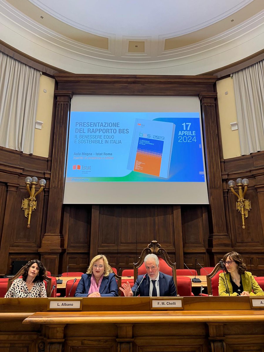 #RapportoBes @Lucia__Albano @MEF_GOV 'Questo lavoro sulla costruzione di un framework Bes ha dato la possibilità di aprire percorsi interessanti per collegare indicatori Bes agli aspetti dell'economia. Si devono avere strumenti adeguati'. #istat