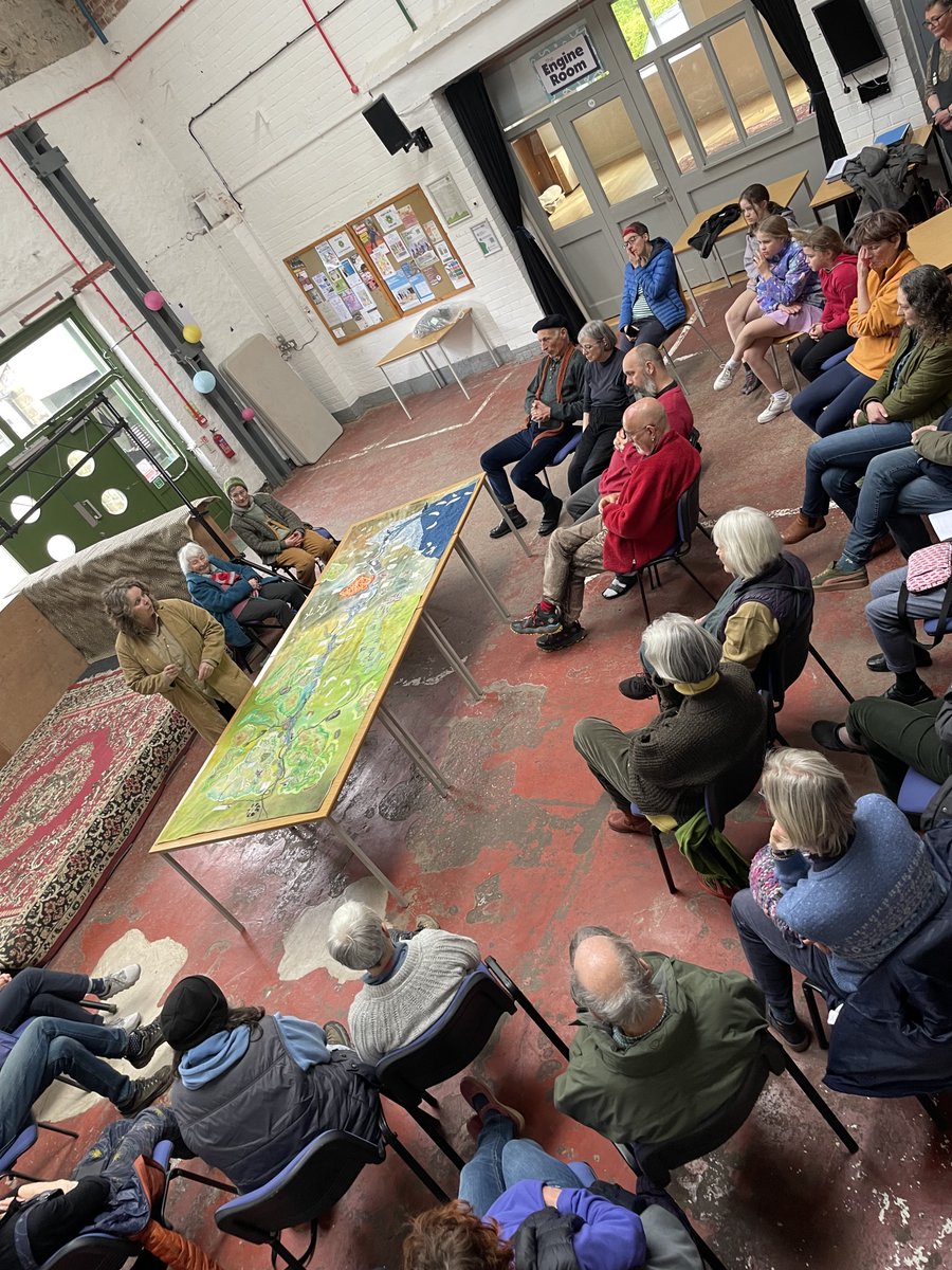 We had a wonderful start to the River Tours: The Lune tour in Tebay, Lancaster, Kirkby Londsale & Halton last weekend & we're back in #Sedbergh, #Arkholme, #GlassonDock & #SunderlandPoint this weekend! Details: lancasterarts.org/youre-invited/…