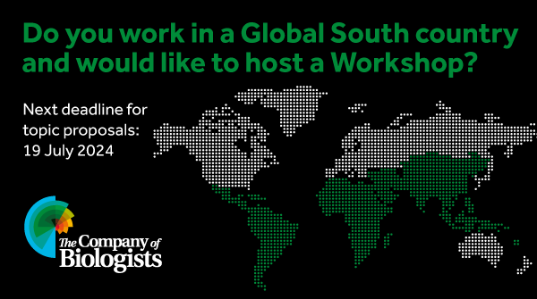 In 2026 we will be continuing our efforts to diversify our Workshop programme and will again be reserving one of our Workshops for an application from a Global South (GS) country to host an event overseas. biologists.com/workshops/prop…