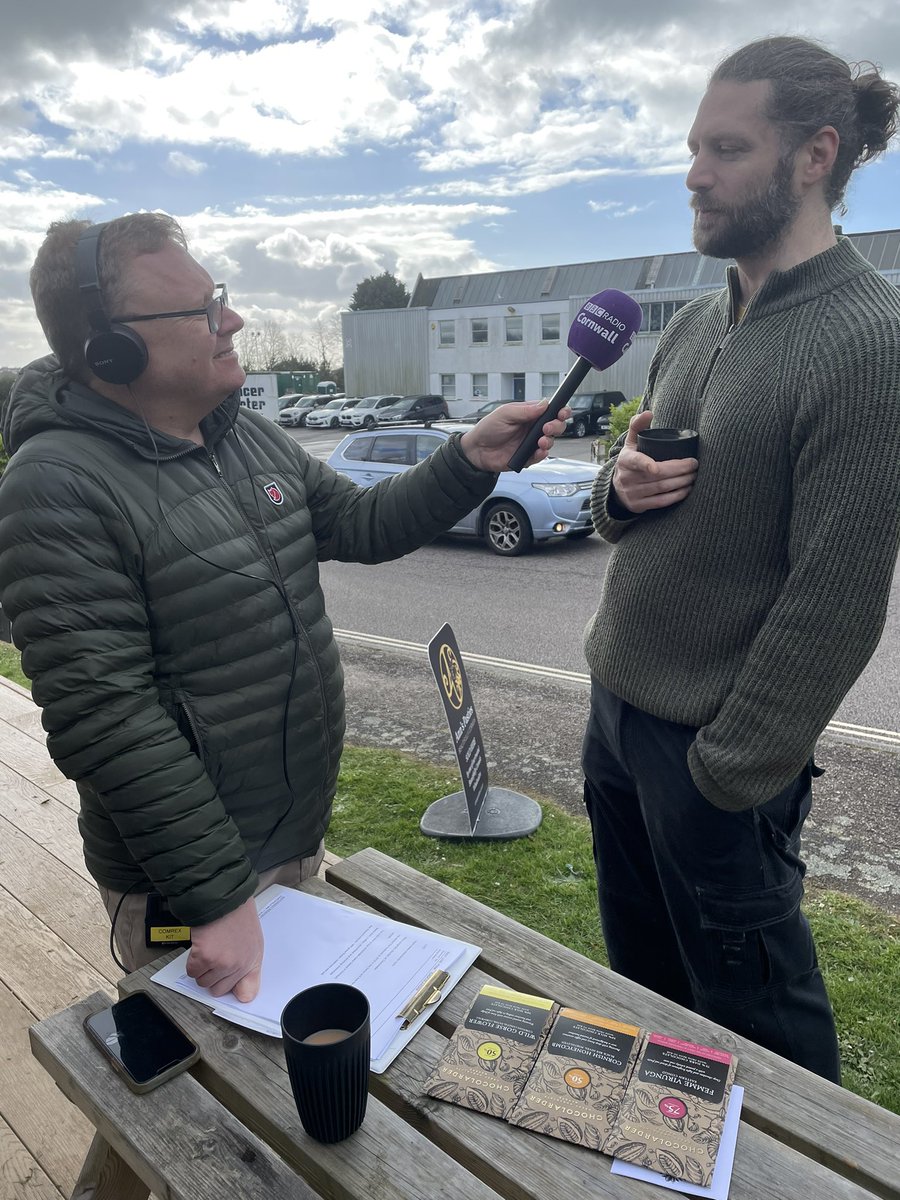 Gorse flavoured chocolate is one of the top sellers for <a href="/chocolarder/">Chocolarder</a> the founder Mike Longman chats to <a href="/ChurchfieldJE/">James Churchfield</a> during this morning’s breakfast programme <a href="/BBCCornwall/">BBC Cornwall</a>