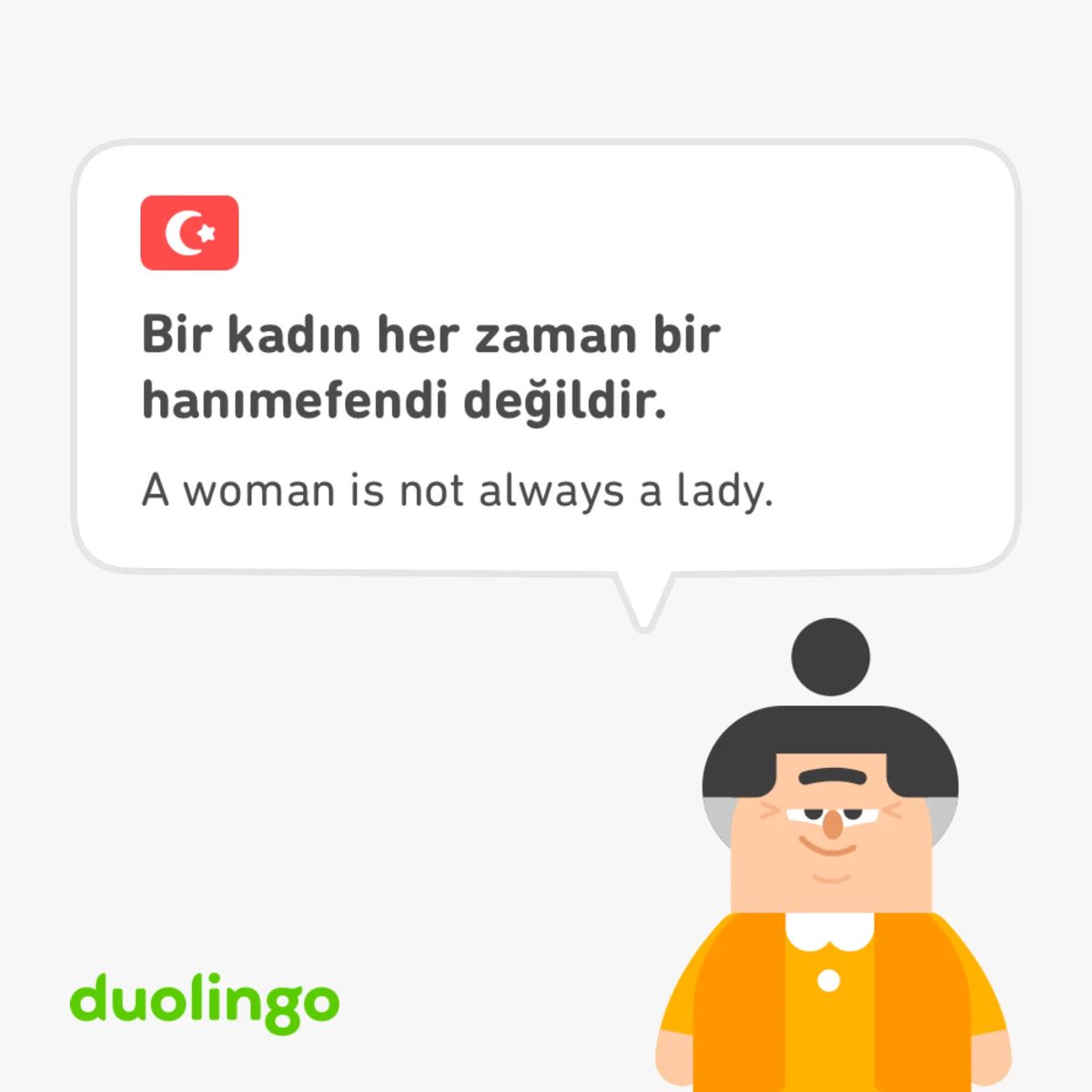 Strange Duolingo Sentences (@DuolingoStrange) on Twitter photo 2024-04-20 20:32:00