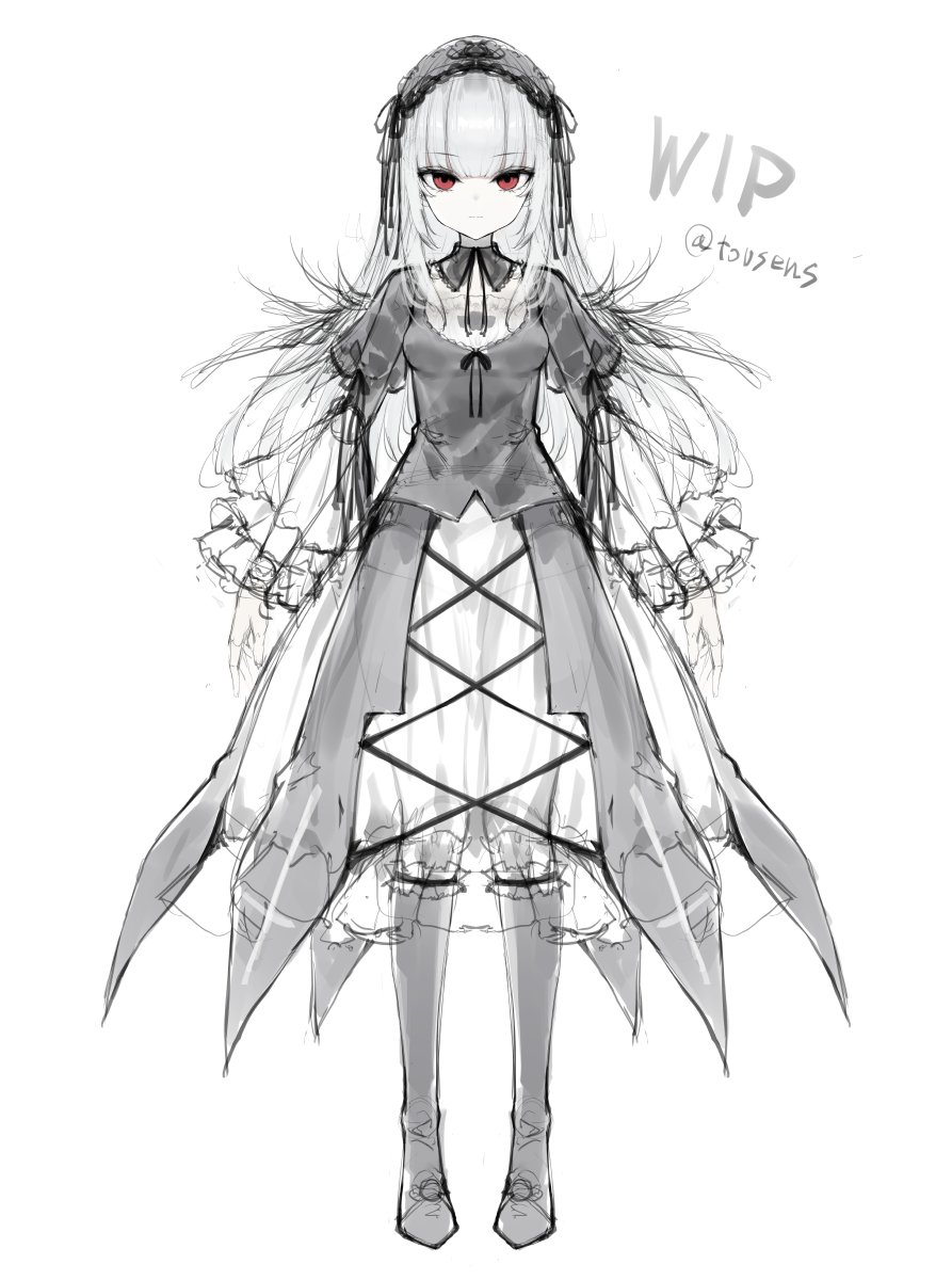 銀様モデルのラフです! 