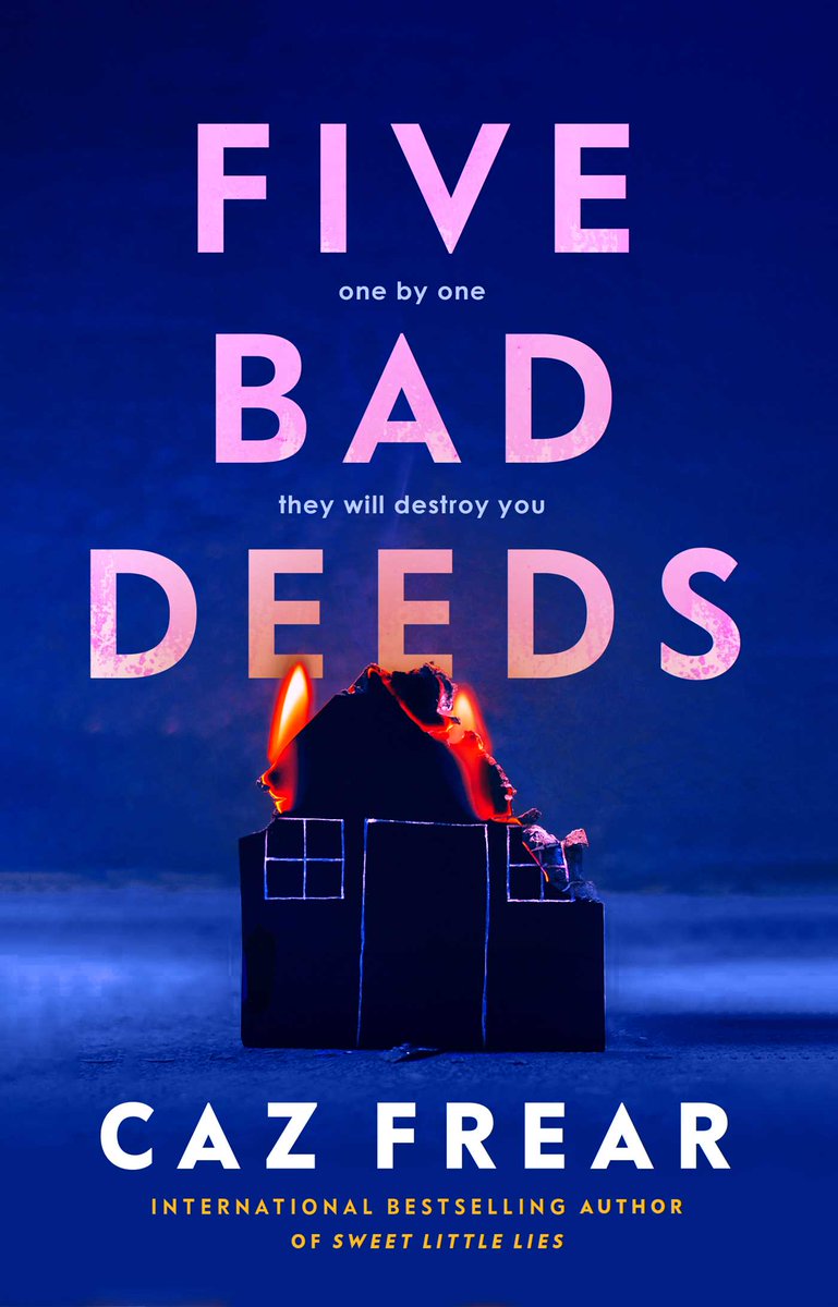 Pop over to see @acottageofbooks for a #BlogTour review of #FiveBadDeeds @CazziF @simonschusterUK #RandomThingsTours acottagefullofbooks.blogspot.com/2024/04/review…