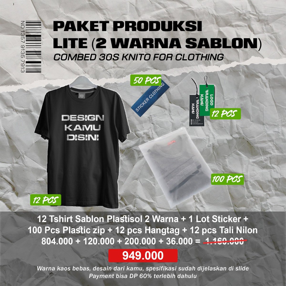 kaosdigital_ofc's tweet photo. ▶️Mau Buka Usaha Kaos Tapi Bingung❓
✨Yuk Serahkan ke KaosDigital!
📞Hubungi kami sekarang juga untuk ambil paket usaha dan konsultasi gratis: https://t.co/KFXKbSoDDY https://t.co/kZgUXNT1PE