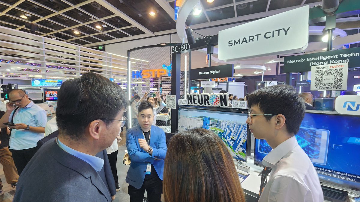 @Venturous_Group's portfolio company, @NeuronDigitalAI, has ended its four-day exhibition at the #InnoEX2024, organised by the #HongKong Science & Tech Park. Neuron showcased its cutting-edge #SmartCity solutions that support a more efficient and #sustainable #builtenvironment.