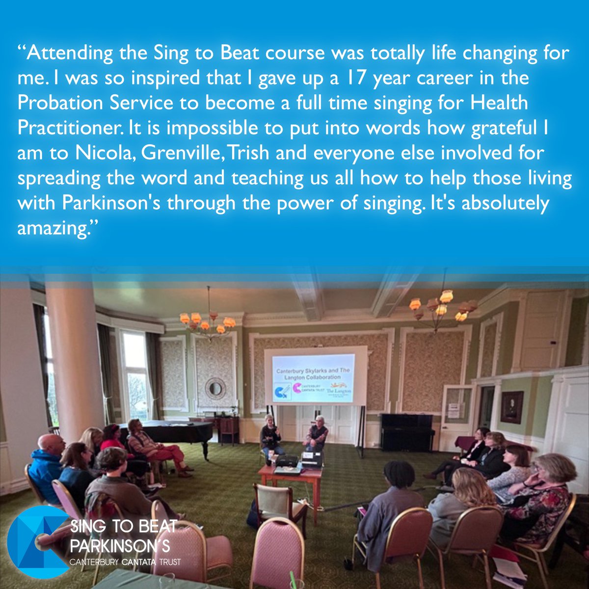 Here's what some of our music leaders had to say about our recent training course! #singtobeat