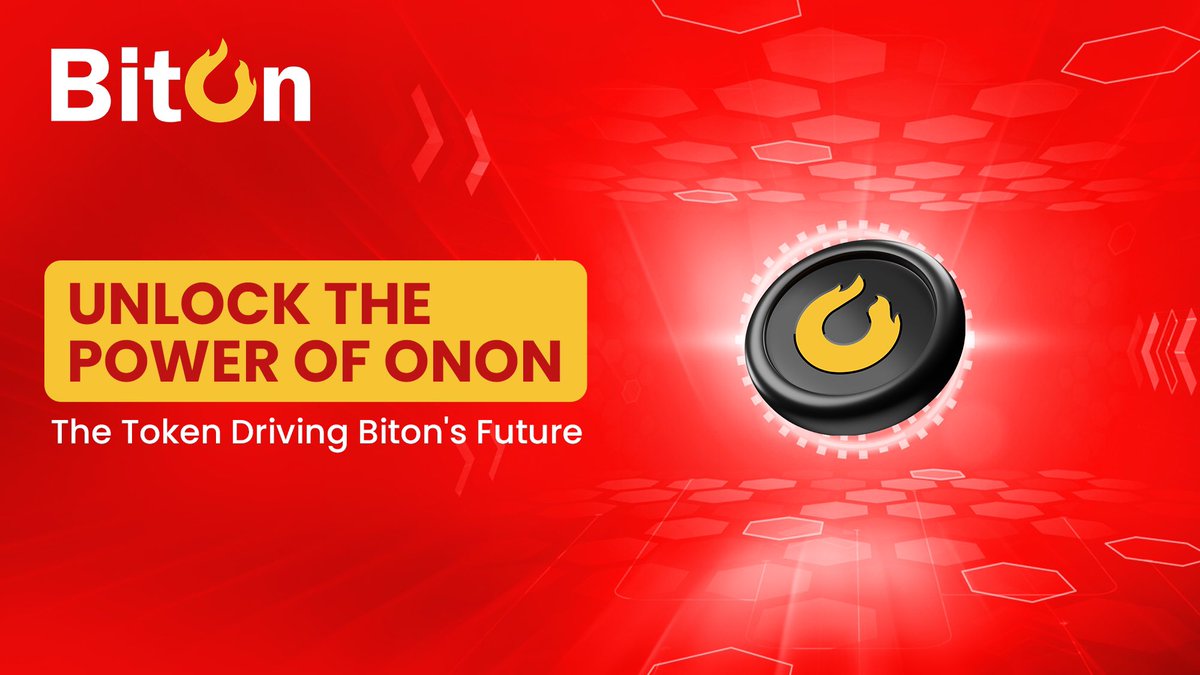 🚀 Unlock the Power of $ONON — The Token Driving Biton's Future! 🔑 Your Key to a New Era of Cryptocurrency Trading 🌟 Experience the Next Generation of DeFi with Biton's ONON Token! 💎 Exclusive VIP Benefits, Enhanced Trading Experience, and Superior Rewards Await! 🔗 Join the…