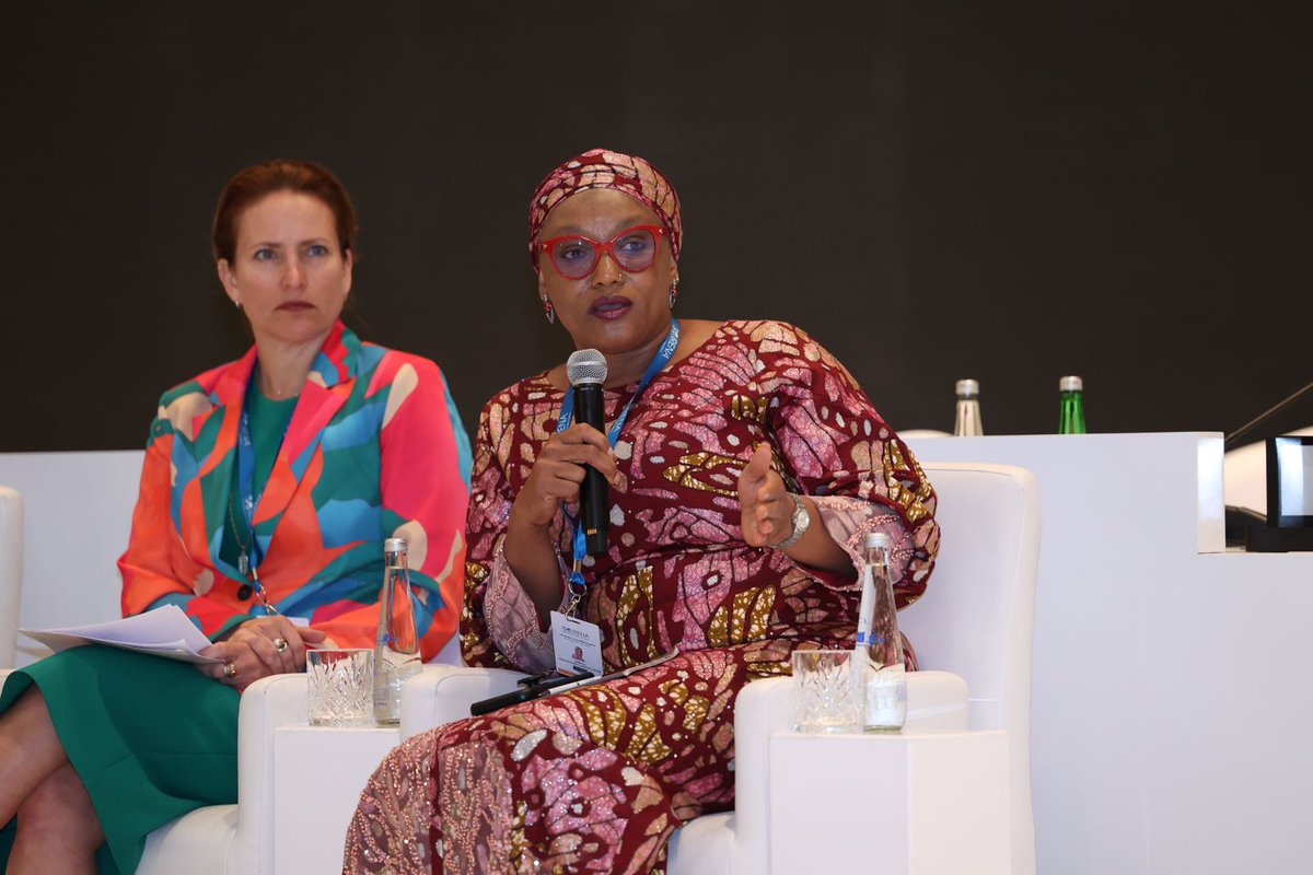 Ms. Habiba Ali from @sosairen said, “It is not the speed of #3xRenewables that matters but tripling efficiently. It’s one thing to quickly get to the target number, but it’s also very important to ensure that the solutions deployed are good enough to be there in 30 years' time.”