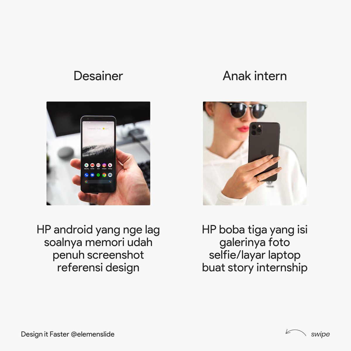 elemenslide's tweet photo. Agak tertampar dengan postingan bapak2id kemarin, elemenslide jadi kepikiran buat bikin yang versi desainer 🤭

#elemenslide #designitfaster #desaingrafis  #dkvindonesia 
#powerpoint #ppt #design #diseño #diseñografico #art #tutorial #panama #indonesia #graphicdesignindonesia https://t.co/drbReNwiDu