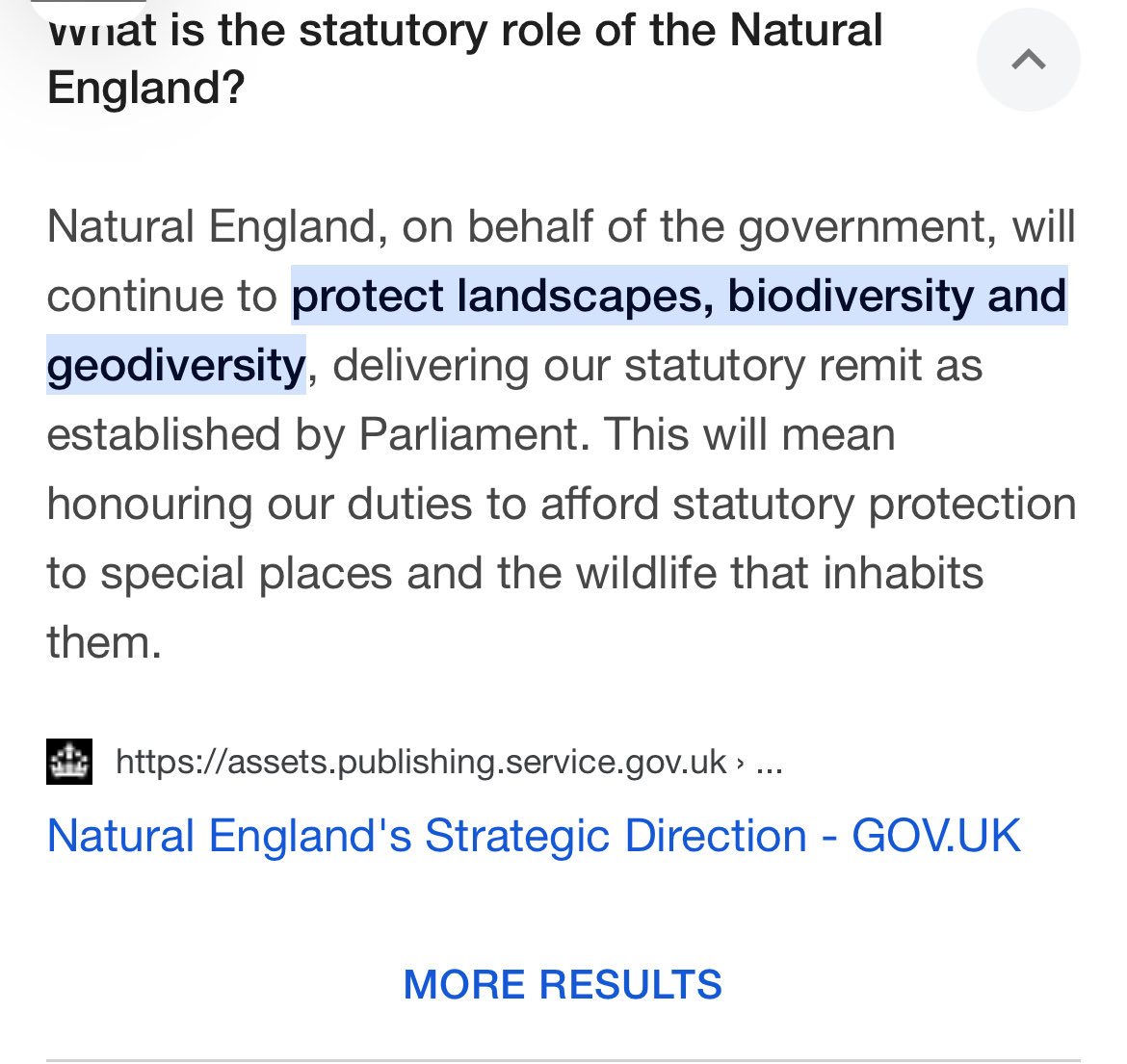 Norfolk County Council take note of the words ‘statutory remit as established Parliament’ not as established by people with a vested interest in a particular route!